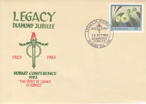 Legacy Diamond Jubilee Hobart Conference 1983 Diamond Jubilee cancelar Tas. - Imagen 1 de 1