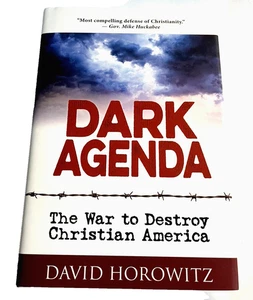Dark Agenda The War to Destroy Christian America by David Horowitz 2019 Hardback - Picture 1 of 8
