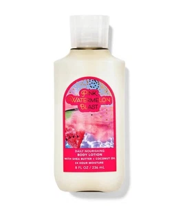 🍉Bath & Body Works Pink Watermelon Blast Daily Nourishing Body Lotion 8oz / NEW - Picture 1 of 3