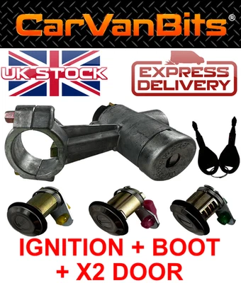 PARA NISSAN MICRA K11 92-03 ENCENDIDO COLUMNA DIRECCIÓN PUERTA MALETERO INTERRUPTOR BARRIL Foto 1 de 4