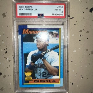 1990 Topps - Ken Griffey Jr (RC) #336 PSA 8 🔥 - Bild 1 von 4