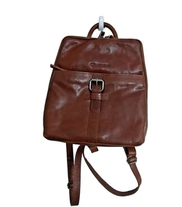Spikes and Sparrow Texas Braun Cognac Leder Rucksack - Bild 1 von 8