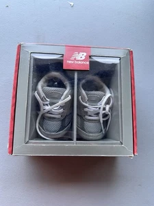 New Balance 990v5 Crib Grey Suede. Size 1. CC990GL5 Sneakers Lace Up Soft Bottom - Picture 1 of 7