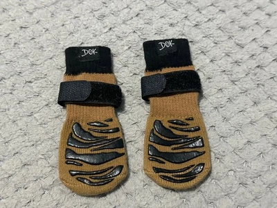 2x противоскользящие защитные носки для маленьких собак кошек обувь пинетки - Изображение 1 из 4