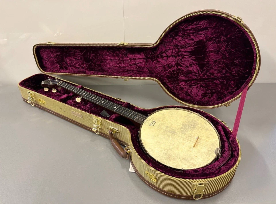 Fairbanks Banjo with Waverly Resonator and Case, A.C Fairbanks Co, ‘Waverly #2’ - Image 1 of 4