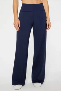 Pantalón Plegable FABLETICS Cintura Alta - Azul Marino Profundo - Talla S Corto - Imagen 1 de 1