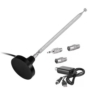 Strong Magnetic Base FM Radio Telescopic Antenna &Amplifier for Yamaha Pioneer - Picture 1 of 12