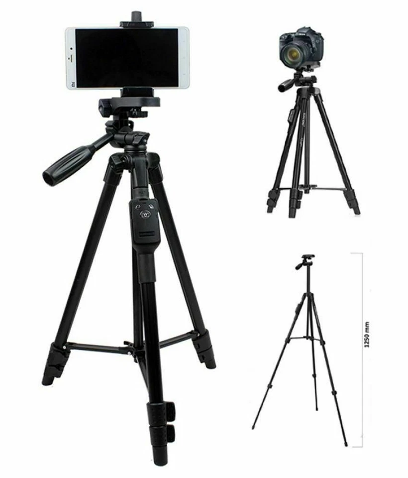[NEW] 360° Stick Tripod with Remote for iPhone XS MAX XR X 8 8 Plus 7 Samsung LG - Image 1 of 4