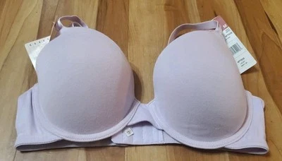 Sujetador con aros Fruit of the Loom talla mediana mejor algodón lila púrpura lila NUEVO Foto 1 de 4