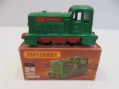 Vintage 1977 Matchbox 75 Series Lesney #24 Diesel Shunter With Box - Image 1 of 4