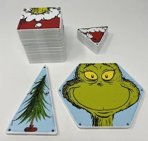 Magna-Tiles Grinch Dr Seuss Edizione Limitata Giocattoli da Costruzione Magnetici INCOMPLETO - Foto 1 di 11
