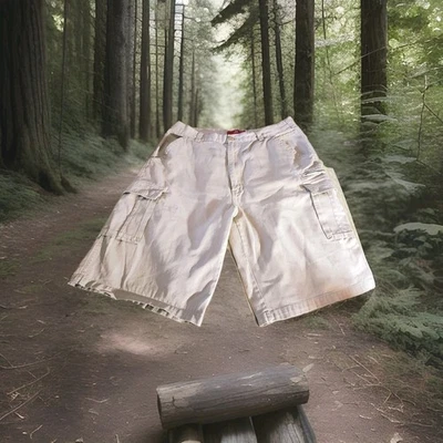 Pantalones Cortos Carga PJ Mark Caqui Para Hombre 9 Bolsillos Tácticos Talla 38  Foto 1 de 4