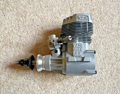 OS Max - 120 AX RING (19210) Engine Complete with Exhaust and 2 Standoffs - Image 1 of 4