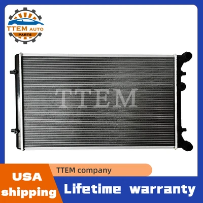 2265 Radiator Fits 1999-2005 Volkswagen Golf Jetta 2000-2006 Audi TT TT Quattro Foto 1 de 4
