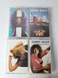Lot of 4 SAMMY HAGAR CASSETTE TAPES - Picture 1 of 2