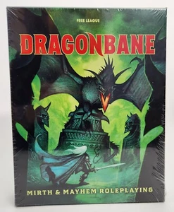 Juego de rol Dragonbane Mirth & Mayhem de Free League en caja Kickstarter 2023 - Imagen 1 de 6