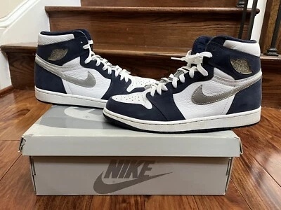 Jordan 1 Retro Alto CO.JP Azul Marino Medianoche Talla 10 Og All Foto 1 de 4