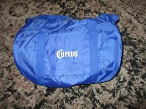 BORSA PALESTRA CORVO NYLON Tequila Retro Tote Borsone da Viaggio con Manici Blu - Foto 1 di 2