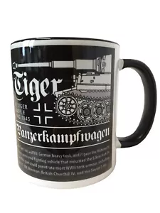 PANZERKAMPFWAGEN TIGER 1 GERMAN HEAVY TANK WW2 MUG - Picture 1 of 2