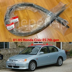 Roof drip side molding weatherstrip seal trim OEM Honda Civic ES sedan 01-05 - Picture 1 of 7