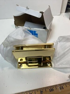 CRL VIE037GP Gold plate Wall Mount Vienna Hinge - Picture 1 of 3