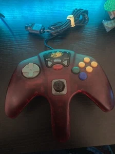 Mando N64 MadCatz Rojo Translúcido Gamepad para Nintendo 64 - Imagen 1 de 2