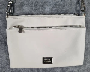 Collette White Clutch Shoulder Bag - Picture 1 of 7