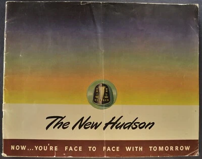 Hudson 1948 gran catálogo folleto Commodore Super Sedán Brougham cupé original Foto 1 de 4