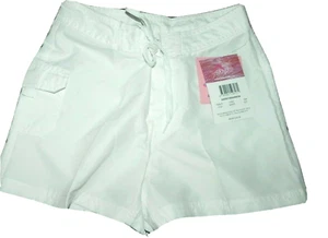 Kanu Surf Breeze weiße Bermudashorts mit Tasche Größe 7 Einzelhandel 29 $ - Bild 1 von 5