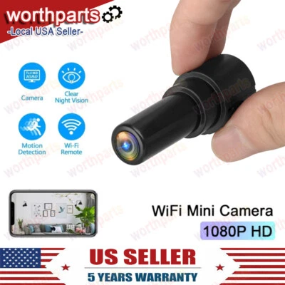 Mini Micro HD 1080P Security Camera Wifi Audio Video Recording Night Vision Cam