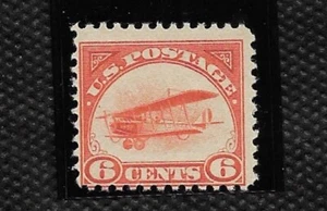 SCOTT C1 6 CENT CURTISS JENNY MINT SINGLE NH FREE SHIPPING - Picture 1 of 2