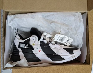 Adidas Herren Dame 7 Extply Damenosis Basketball Sneaker Größe 8,5 schwarz/weiß neu - Bild 1 von 18