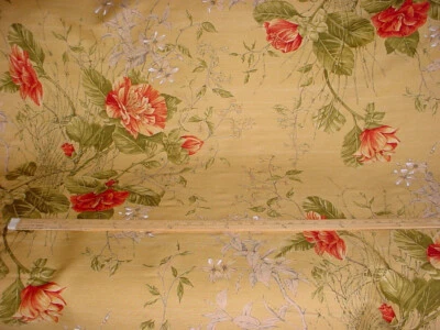 5-3/8Y Robert Allen Beacon Hill Ikebana Bouquet Print Drapery Upholstery Fabric - Image 1 of 4