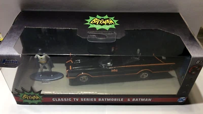 1966 Classic TV Series Batmobile & Batman Jada  New  - - Image 1 of 4