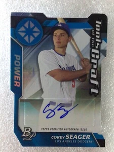 2017 Bowman Platinum Tools of the Craft Power Corey Seager #TOCA-CS AUTO /35 - Foto 1 di 1