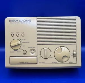 Vintage - Sony Dream Machine Alarm Clock Radio ICF-C3W - TESTED WORKS - Picture 1 of 7