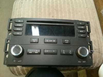AUDIO EQUIPMENT AM-FM-STEREO-CD PLAYER OPT UN0 FITS 05-06 COBALT 52774 - Image 1 of 2