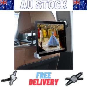 NEW Universal Car Tablet 360 Rotating Seat Back Headrest Mount Holder iPad PC AU - Picture 1 of 12