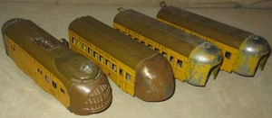 Hafner's Railway O Gauge Tin Wind Up Union Pacific M-10000 Overland Flyer Set - Picture 1 of 23