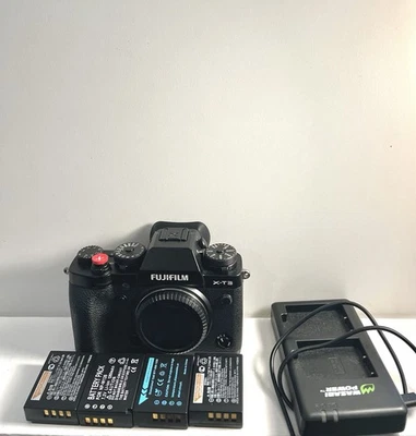 Fujifilm X-T3 - Schwarz Digitalkamera Gehäuse Fuji TOP ZUSTAND 2800 Auslösungen - Bild 1 von 4