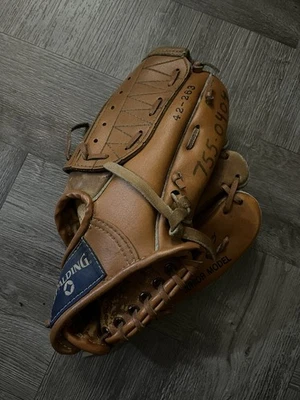 Guante de béisbol Spalding Signature Series 42-263 modelo profesional junior Jim Rice derecho Foto 1 de 4