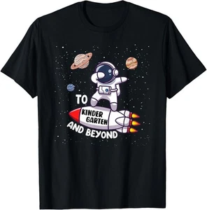 Back to Kindergarten and Beyond-Funny First Day of School T-Shirt Hoodie - Picture 1 of 12
