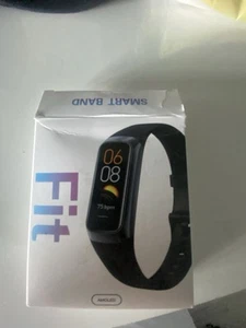 Czarny smartwatch bransoletka sportowa monitorowanie tętna - Zdjęcie 1 z 5