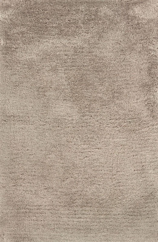 5x7 Sphinx Solid Shag Beige 81109 Colorful Area Rug - Approx 5' x 7' - Image 1 of 1