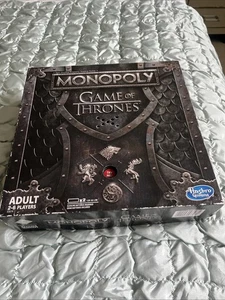 GAME OF THRONES MONOPOLY Board Game with Electronic Sounds - INCOMPLETE - Picture 1 of 4