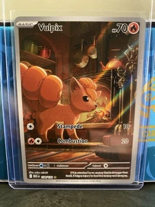 Pokemon Mega Evolutions Vulpix 138/132 Illustrattion Rare IR - Picture 1 of 3