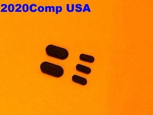 **ORIGINAL** Toshiba L505 L505D L500 L500D Rubber Foot Feet - Set of 5 - Picture 1 of 1