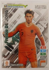 Panini Road to 2020 UEFA Euro 2020. Adrenalyn XL #LE-FDJ Frenkie de Jong Limited - Zdjęcie 1 z 1