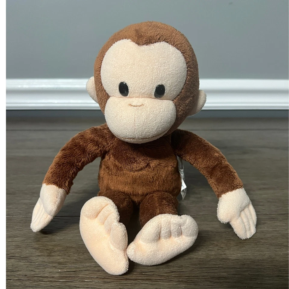 Vtg Applause Curious George Plush Stuffed Animal Classic Monkey Toy Kids Gift - Image 1 of 4