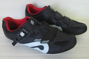 NEU Peloton schwarz rot weiß Radfahren Fahrrad Training Stollenschuhe Herren Größe 13 - Bild 1 von 10